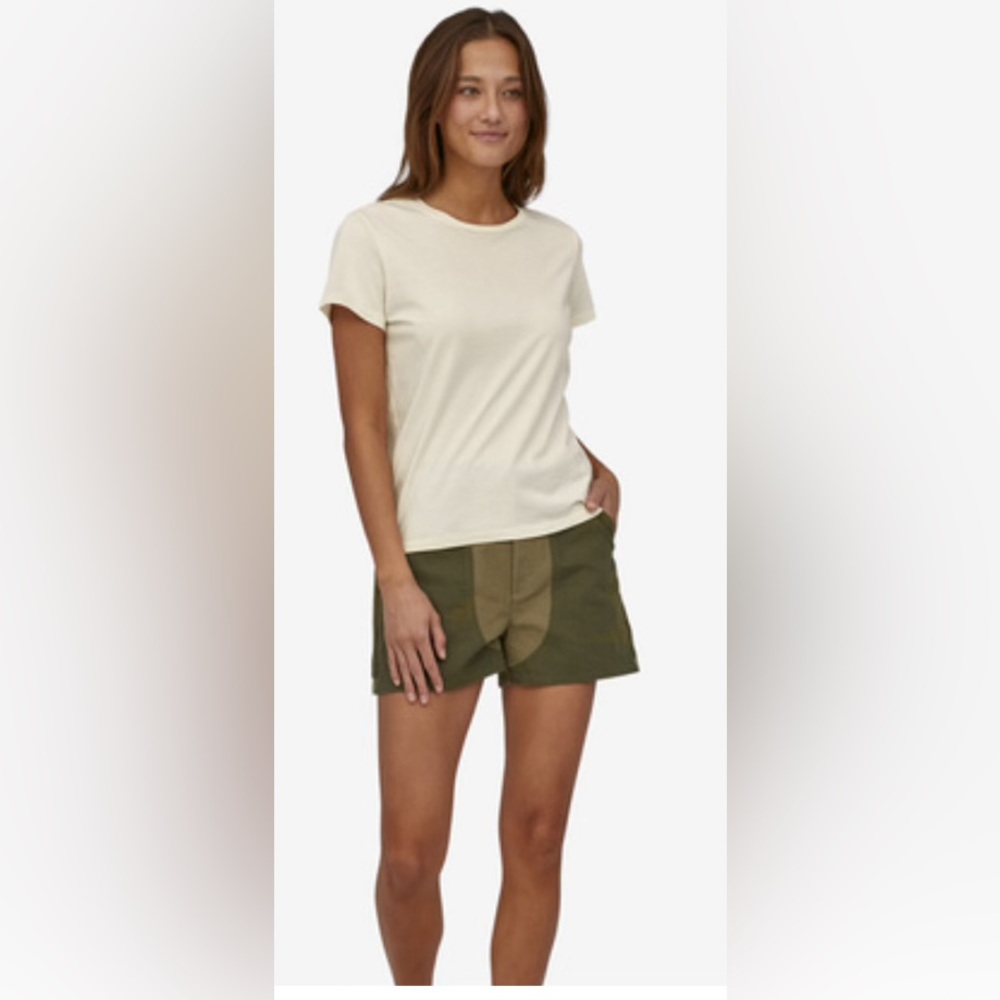 💫Patagonia Organic Certified™️ Cotton Tee, XS, Undyed Natural, Worn 2X!!